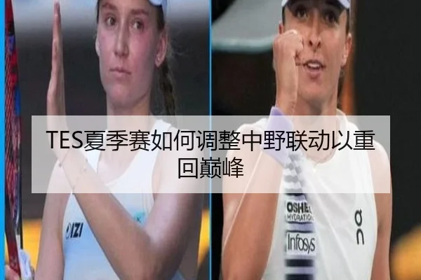 TES夏季赛如何调整中野联动以重回巅峰